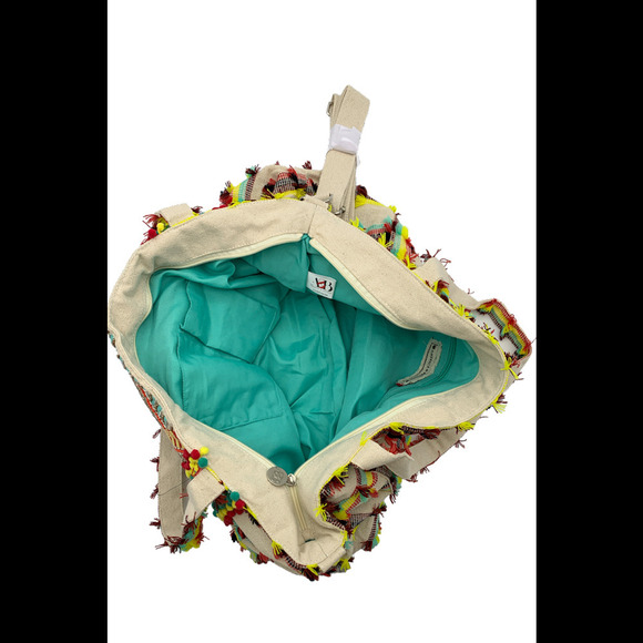 America & Beyond Embellished Tote with Crossbody Strap Navajo - Picture 3 of 3